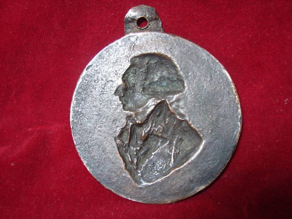 Médaille de bronze du XVIII° Siècle - Franc Maçon