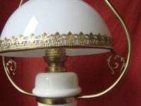 DSC06752Suspension lyre avec opaline diamètre 30 cm