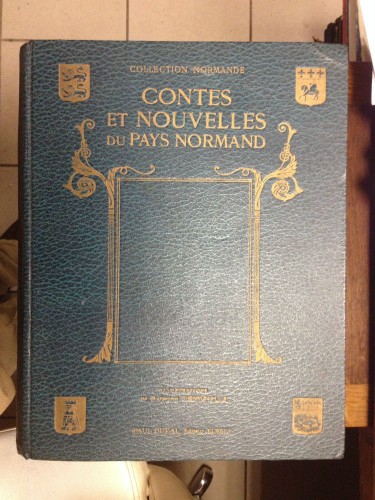 Livre ancien 1933 Contes et nouvelles du pays normand antiquité