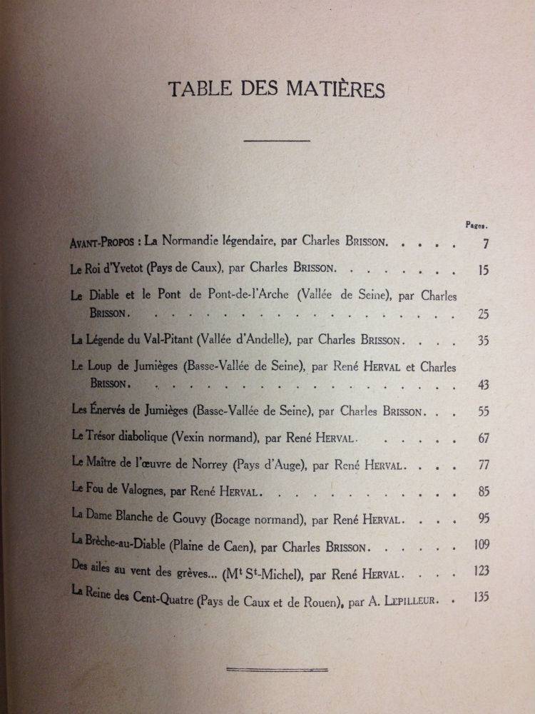 Livre ancien 1933 Contes et nouvelles du pays normand antiquité