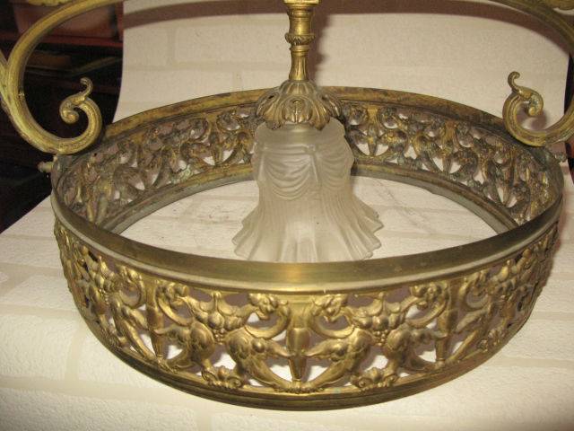 LUSTRE EN BRONZE NAPOLEON III