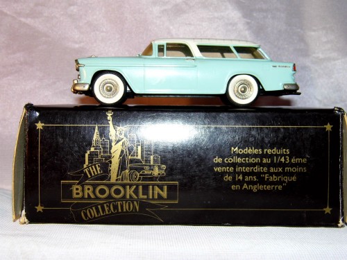 BROOKLIN CHEVROLET NOMAD ESTATE BRK 26 1955 VOITURE COLLECTION