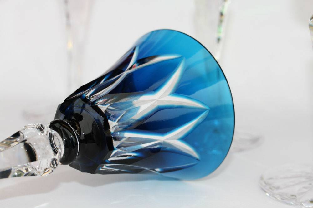Verres Roemer en cristal de Saint Louis Camargue