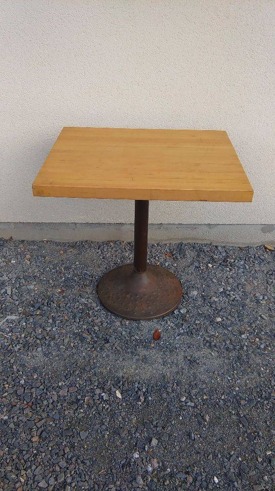 table perriand style bistrot, année 1960