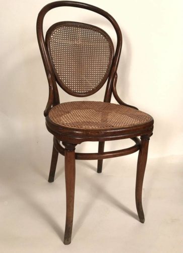 Chaise Thonet, chaise bistrot bois courbé fin XIXe