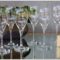 Série de 6 verres à vin de Bordeaux en cristal de Baccarat modèle Saint-Rémy