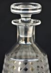 Carafe à liqueur Art Déco en cristal de Baccarat modèle Quiberon