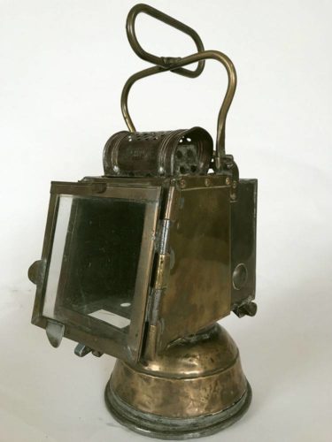 Ancienne lampe des chemins de fer, lanterne