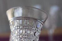 Série de 6 verres à eau en cristal de Baccarat modèle Pontarlier