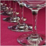 Série de 6 verres à eau en cristal de Baccarat modèle Sévigné