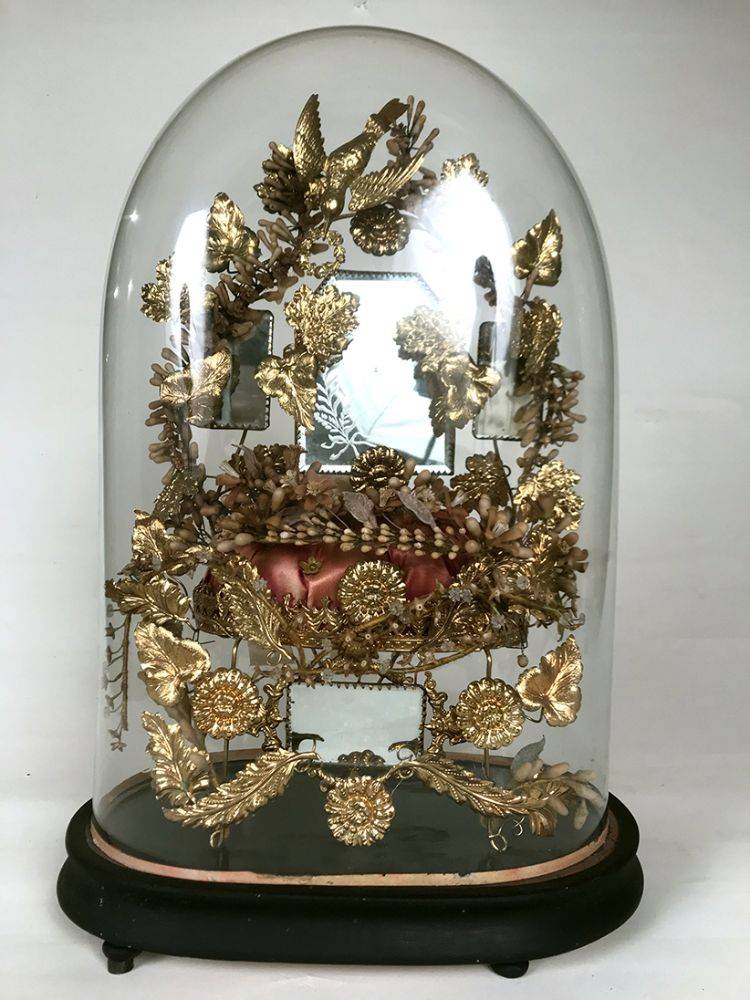 Globe de mariée, époque Napoleon III