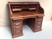 bureau américain-bureau a cylindre-bureaux-bureau-bureau vintage-bureau ancien-ancien bureau-achat bureau-acheter bureau-achat bureau ancien