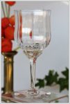 Série de 6 verres à eau en cristal de Baccarat modèle Capri